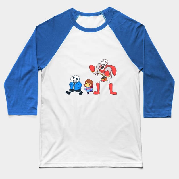 Undertale Baseball T-Shirt by carryowl